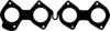 GLASER X59574-01 Gasket, exhaust manifold
